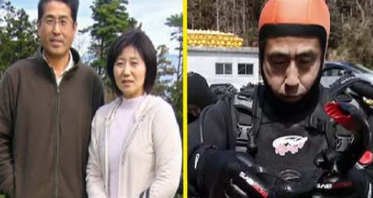 tsunamide kaybettigi karisini tam 14 yildir denize dalis yaparak ariyor QWEa2udB